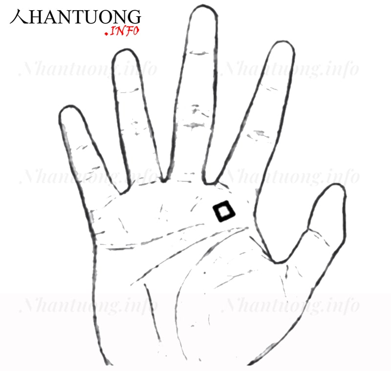 Gò Mộc tinh có hình vuông Gò Mộc tinh có hình vuông
