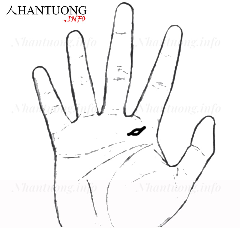 Gò Mộc tinh có vân đảo Gò Mộc tinh có vân đảo